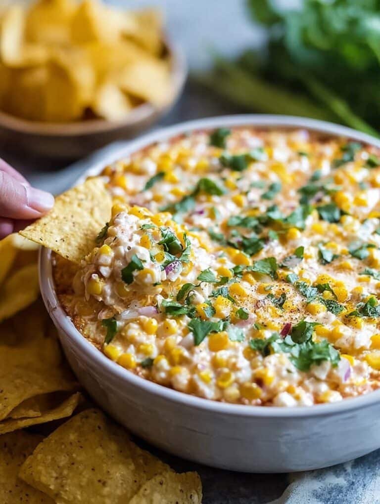 Crowd-Pleasing Mexican Street Corn Dip Recipe For Party Night