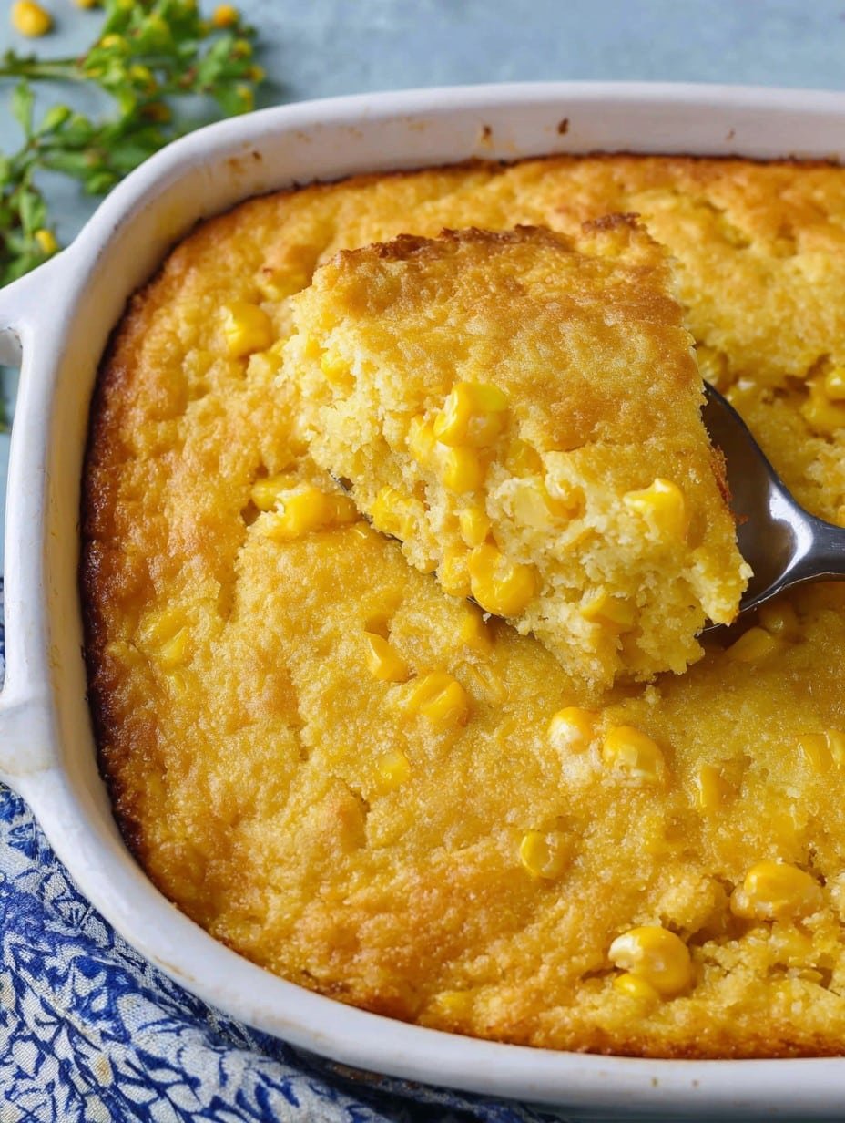 Easy Corn Casserole with Just 5 Ingredients