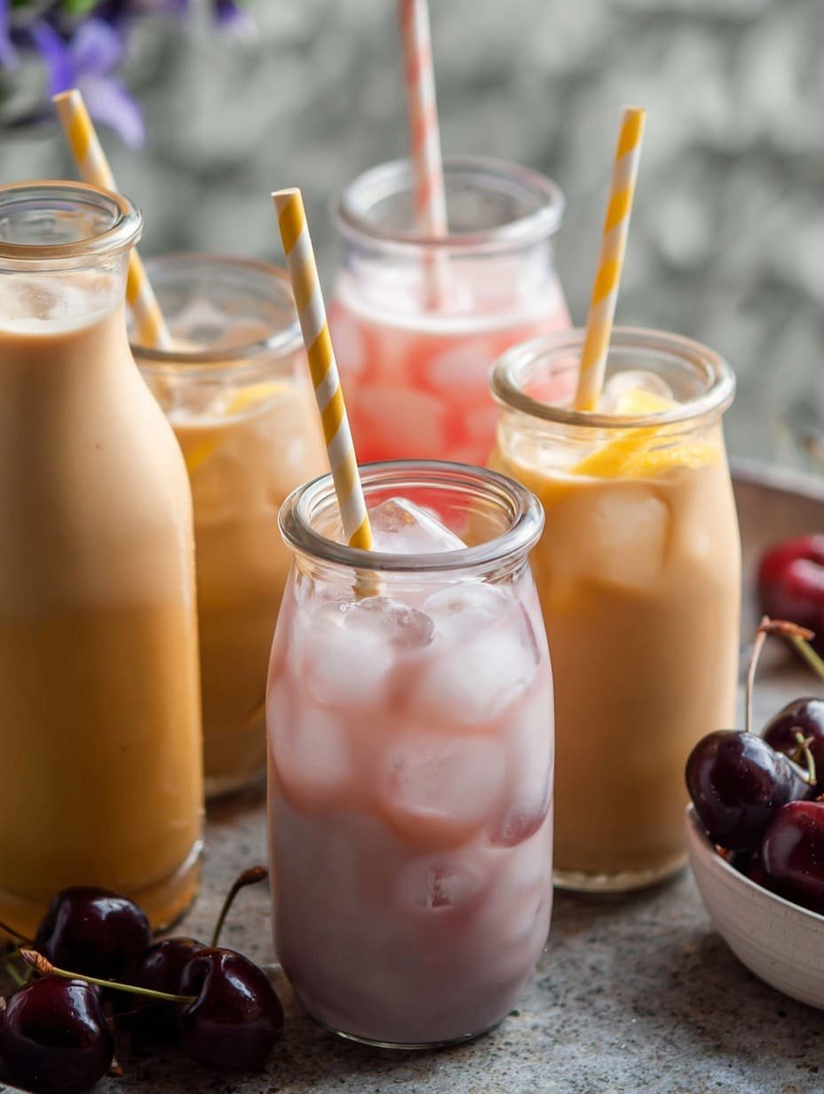 Homemade Real Fruit Irish Cream Soda
