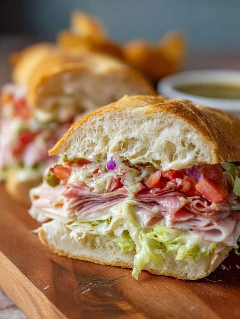 Italian Grinder (TikTok Viral Salad Sandwich) Recipe Guide