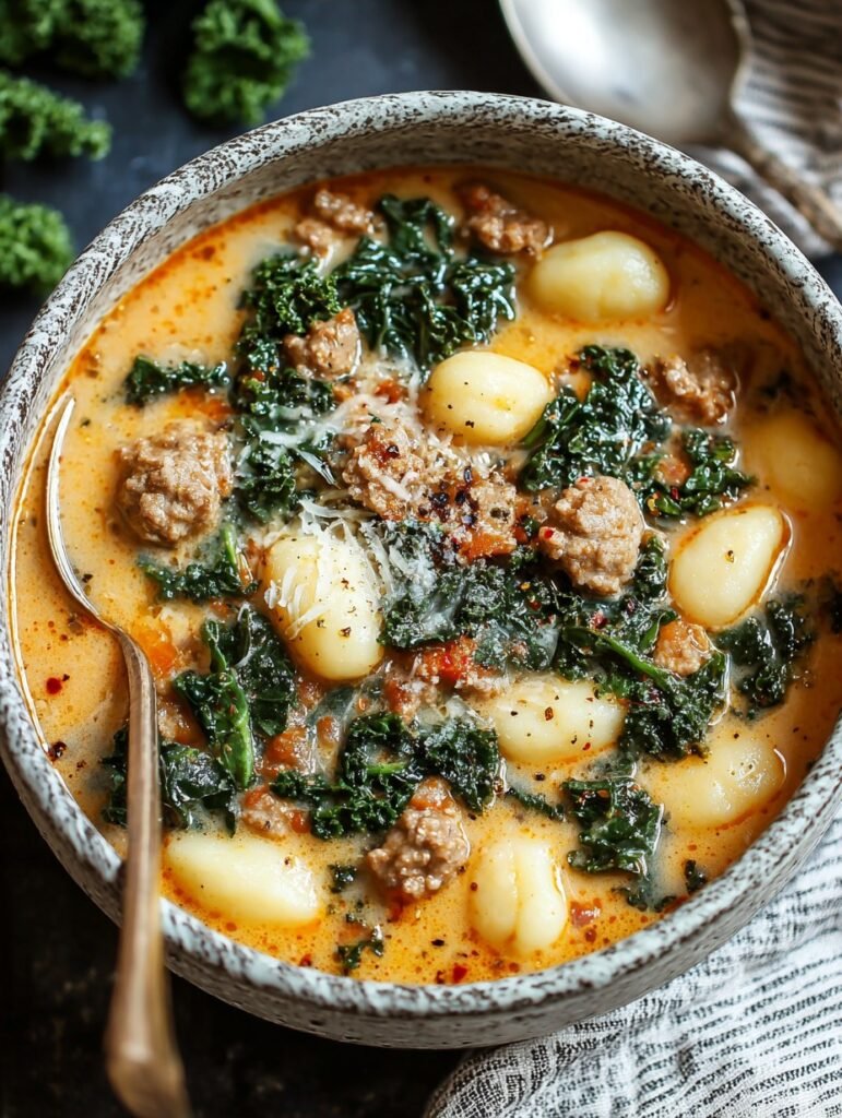 Italian Sausage and Kale Gnocchi Soup – Cozy Homemade Favorite