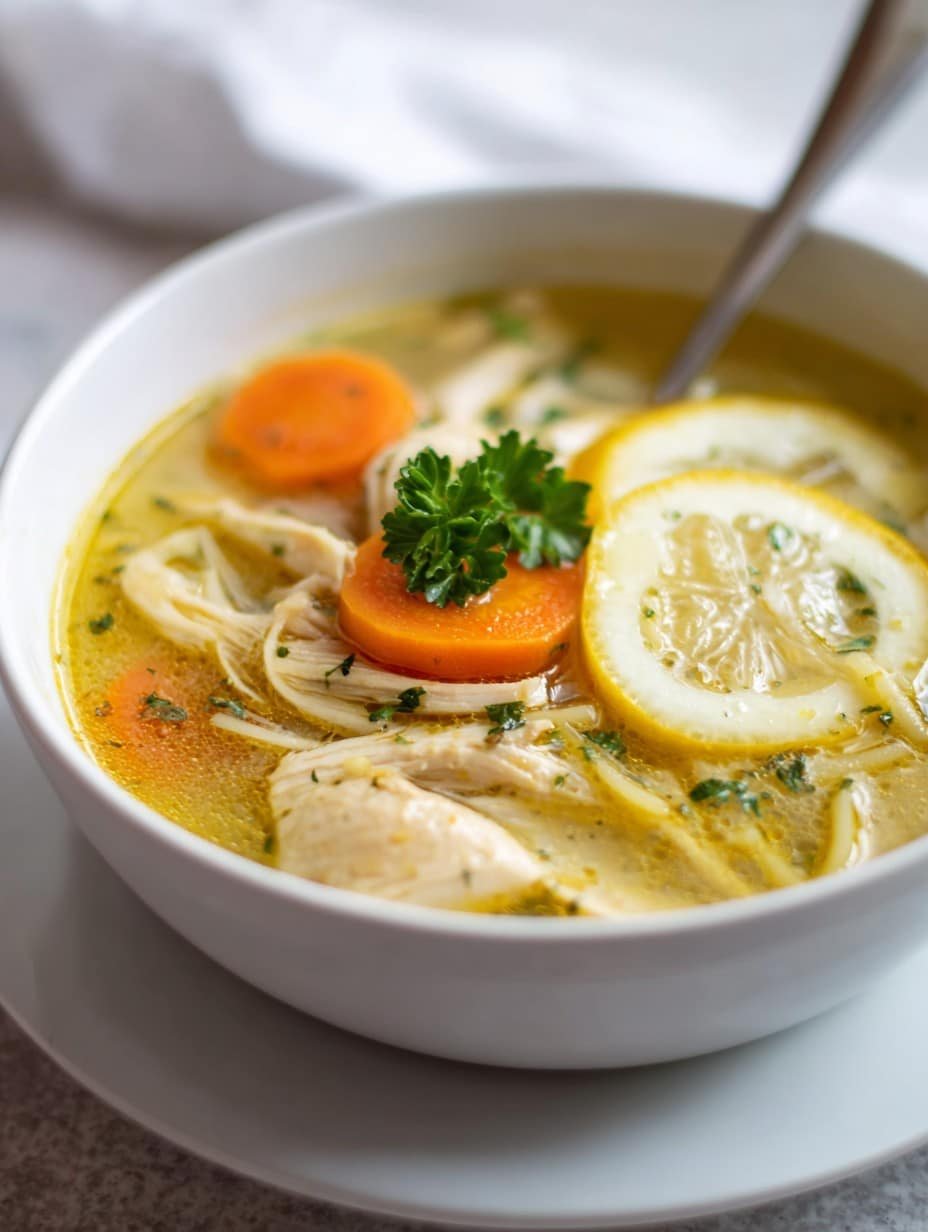 Lemon Chicken Soup