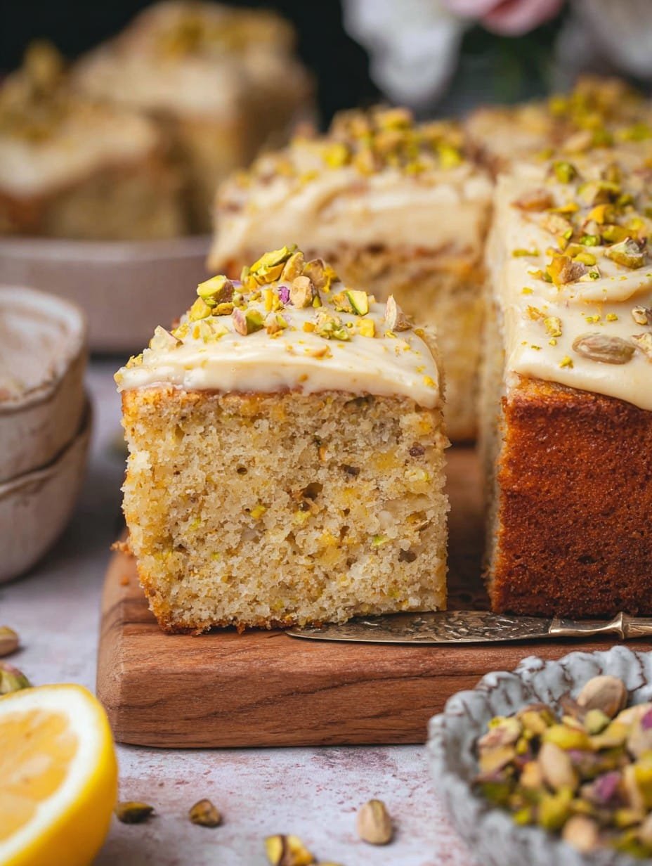 Lemon Pistachio Cake