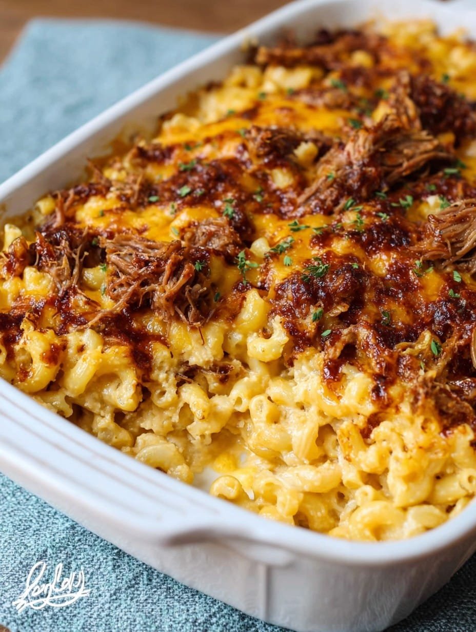 Pulled Pork Mac and Cheese