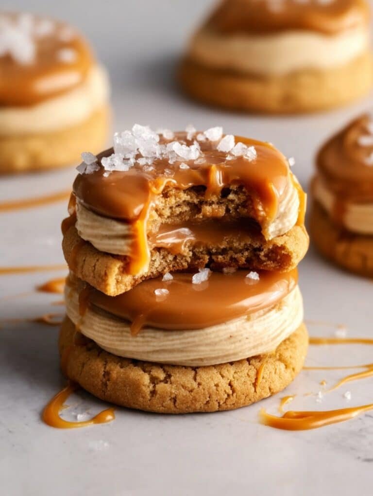 Salted Caramel Cheesecake Cookies Recipe for Home Bakers