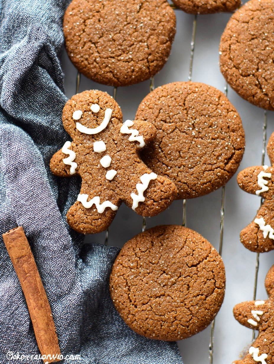 Soft Gluten-Free Gingerbread Cookies