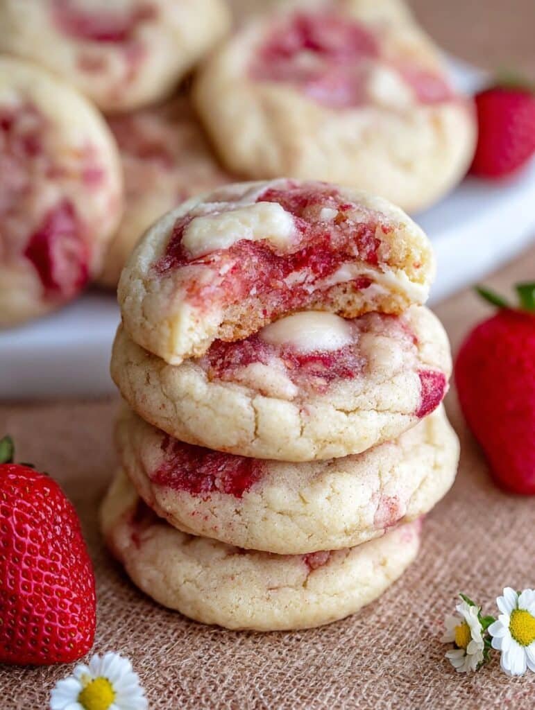 Strawberry Cheesecake Cookies Recipe You’ll Want to Make Again