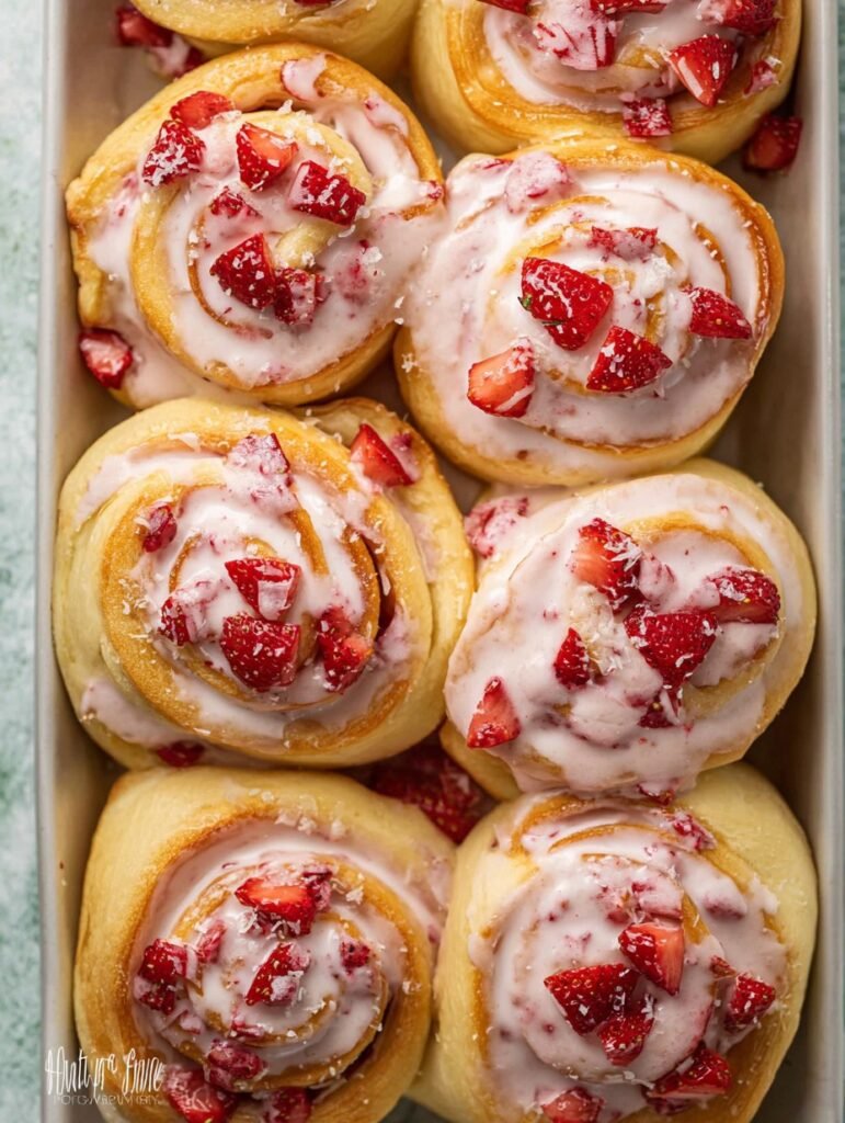 Strawberry Rolls Recipe – Easy, Cozy Homemade Rolls Guide