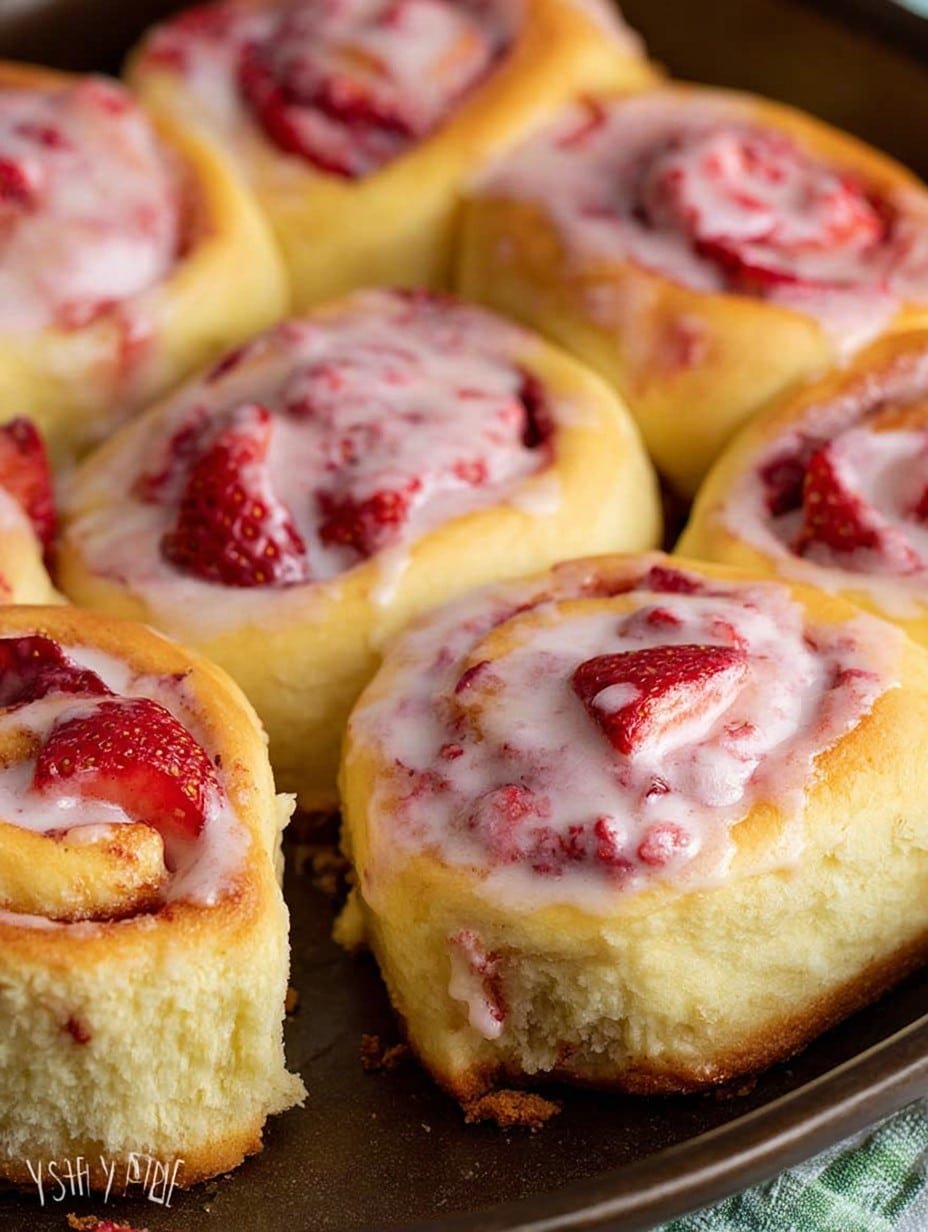 Strawberry Rolls