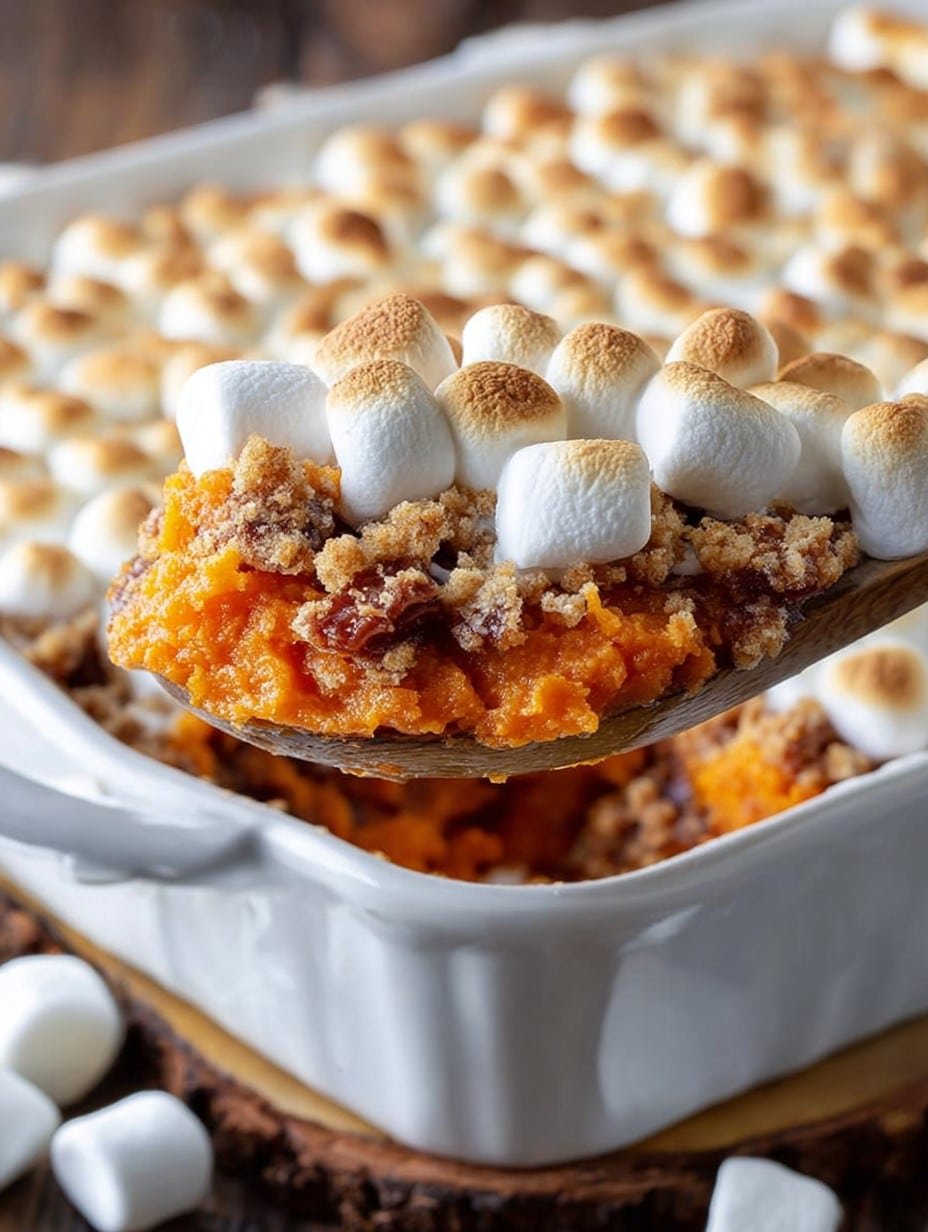 Sweet Potato Casserole with Marshmallows Recipe