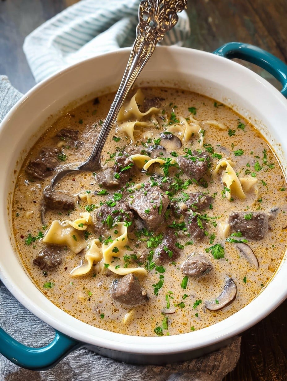 Beef Stroganoff Soup Recipe That Tastes Like Home