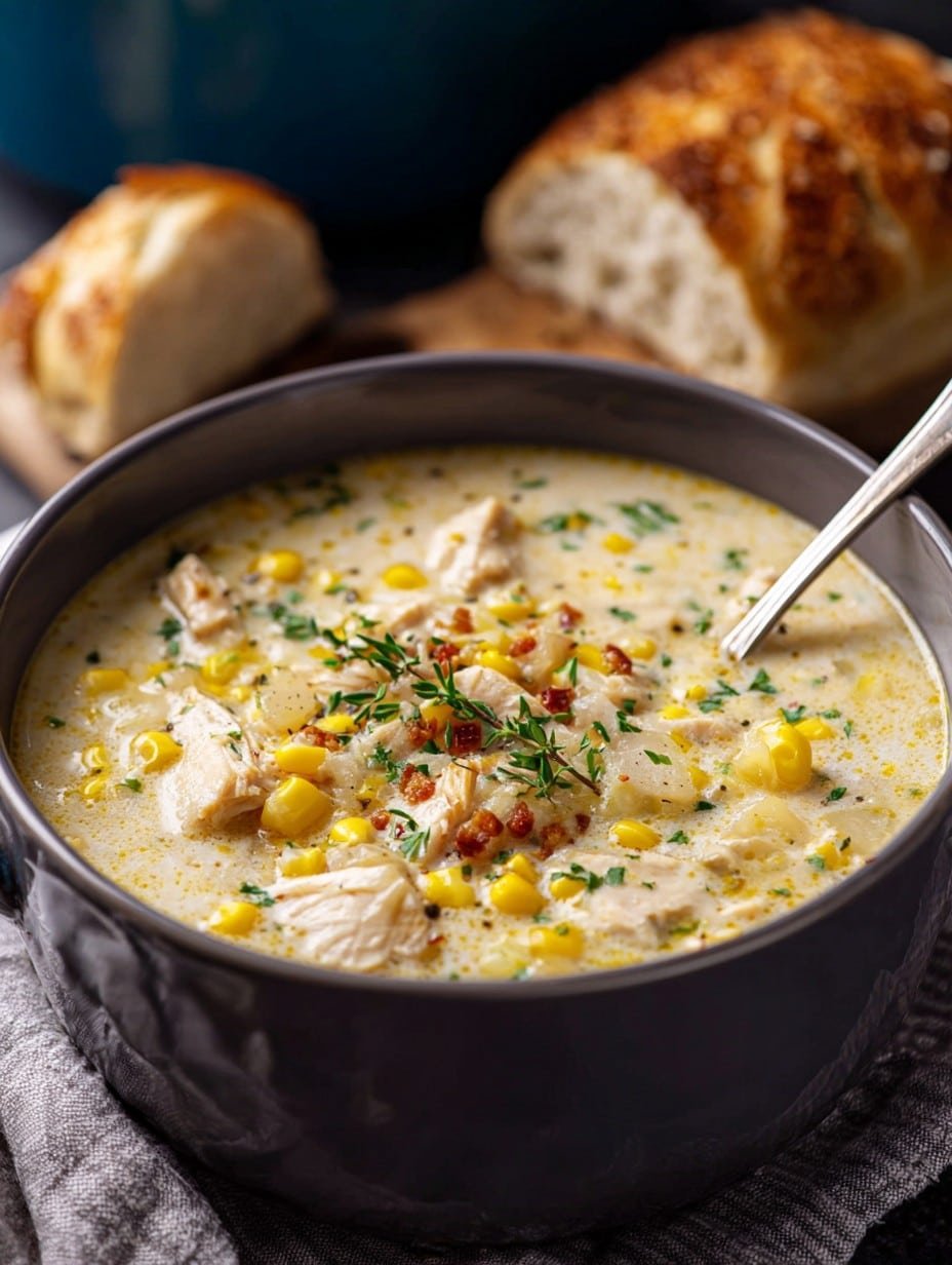 Chicken Corn Chowder Recipe: Cozy, Creamy Comfort Soup