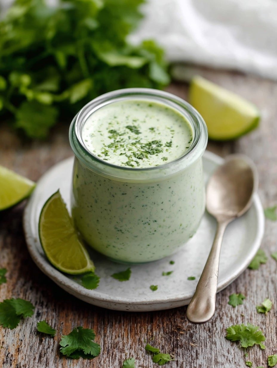 Cilantro Lime Crema