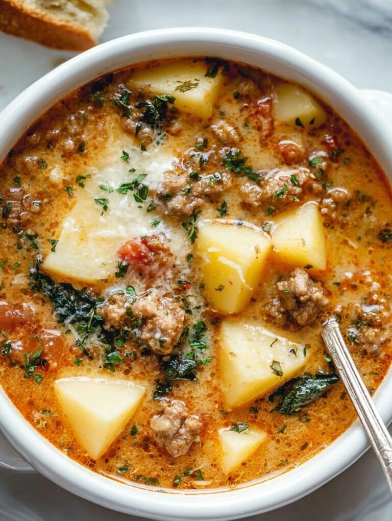 Cozy Italian Sausage and Potato Soup – Easy & Hearty Recipe