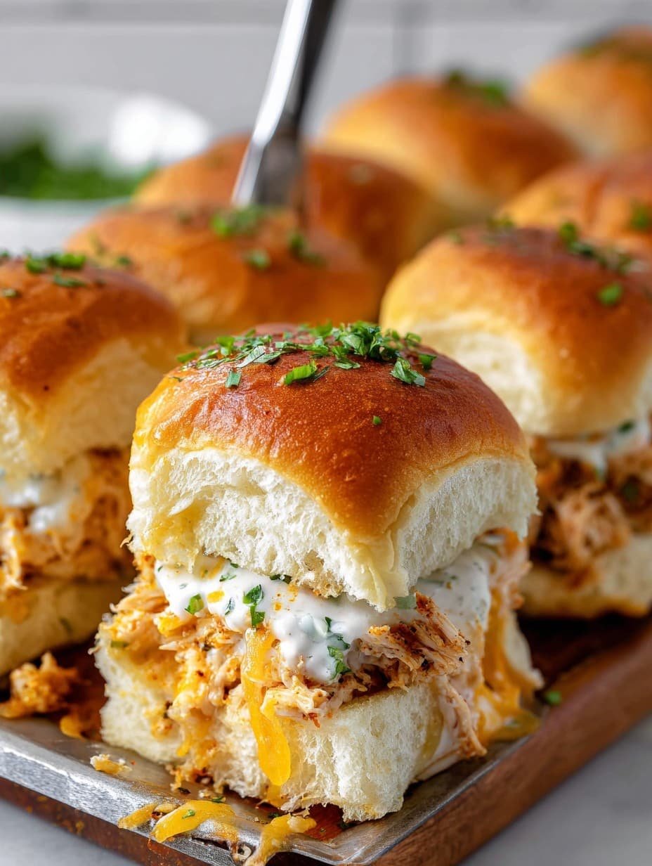 Crack Chicken Sliders