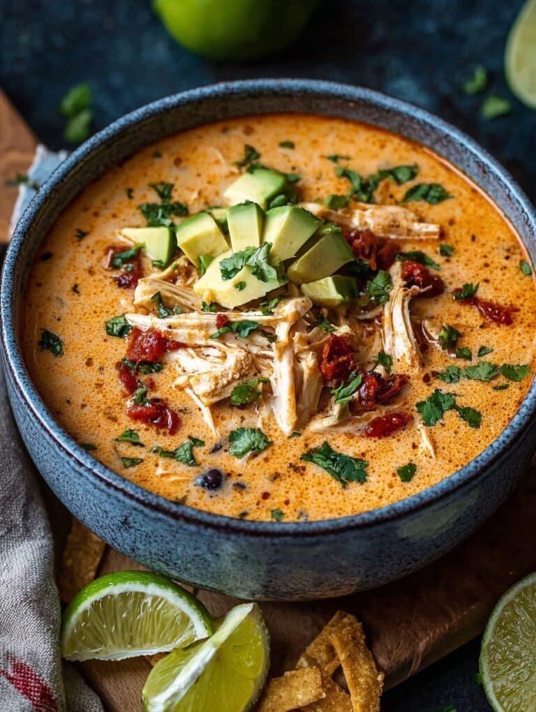 Creamy Chicken Enchilada Soup: A Cozy One-pot Delight Recipe