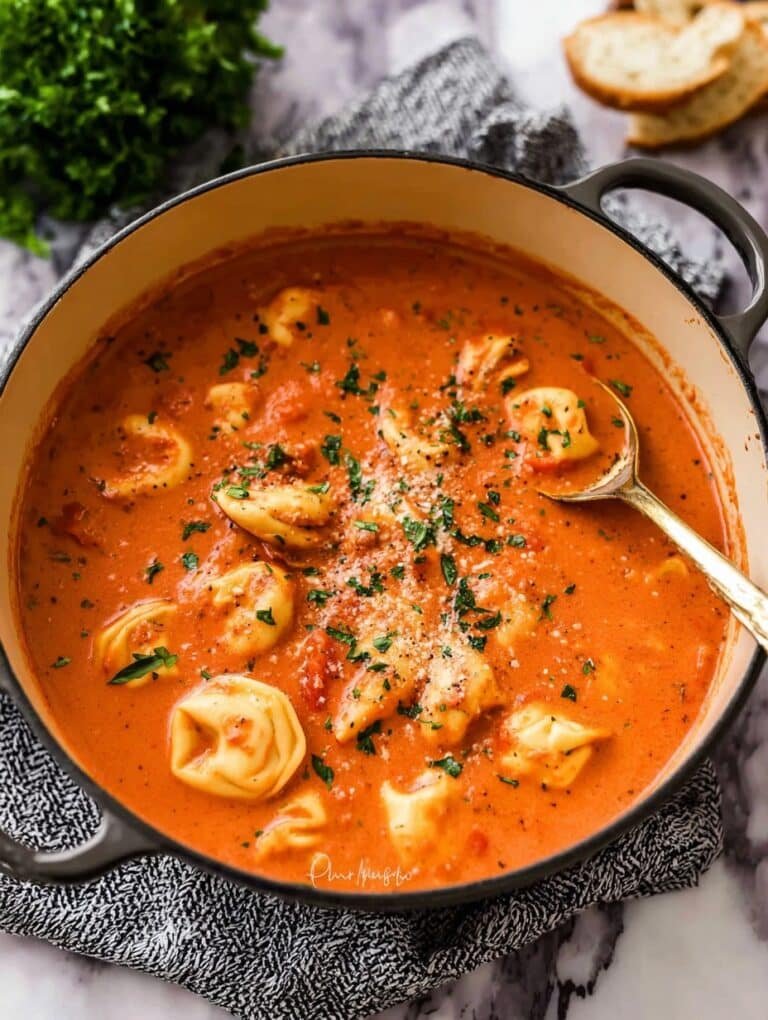 Creamy Tomato Tortellini Soup: My Cozy Go-To Recipe