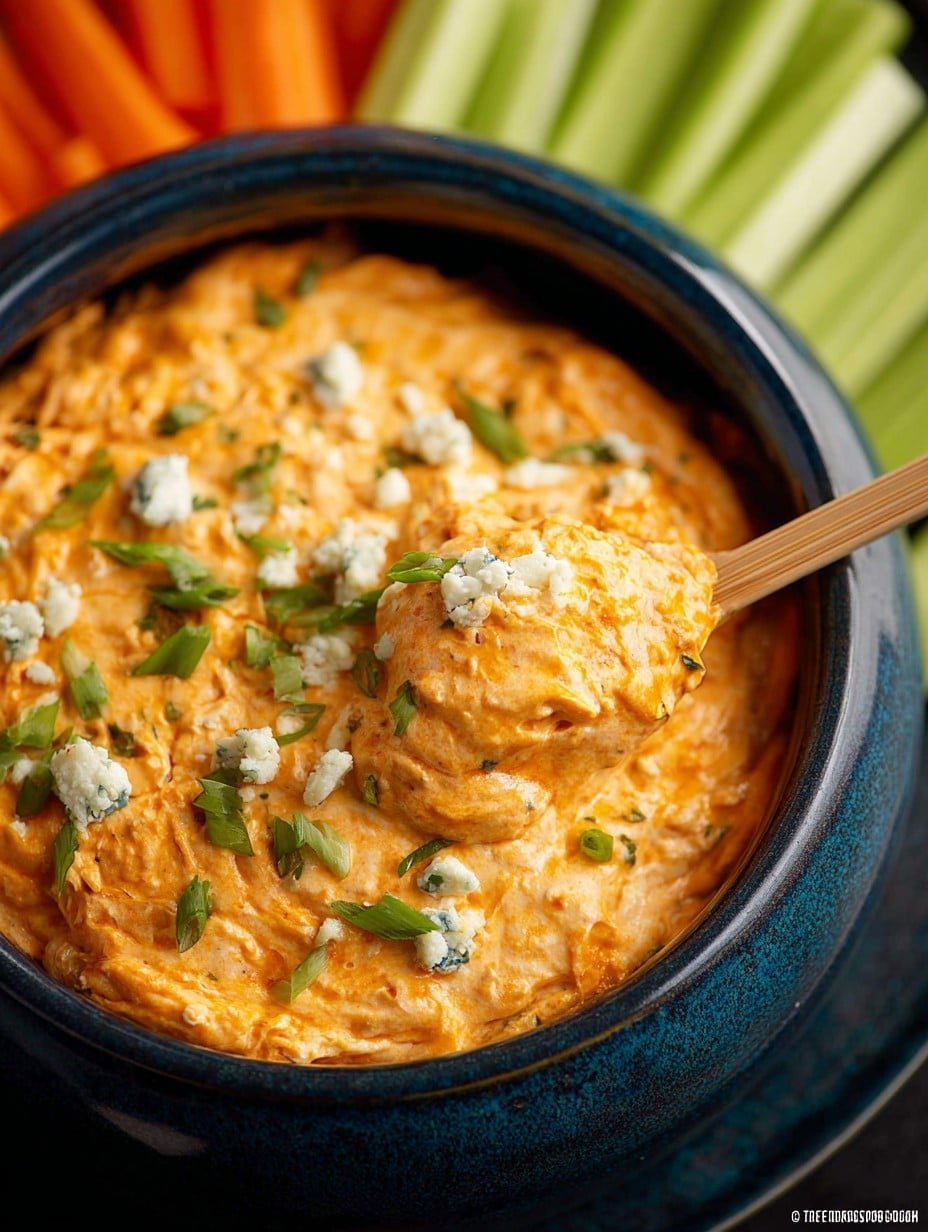 Crock Pot Buffalo Chicken Dip: Easy, Cheesy Party Classic 1 Crock Pot Buffalo Chicken Dip
