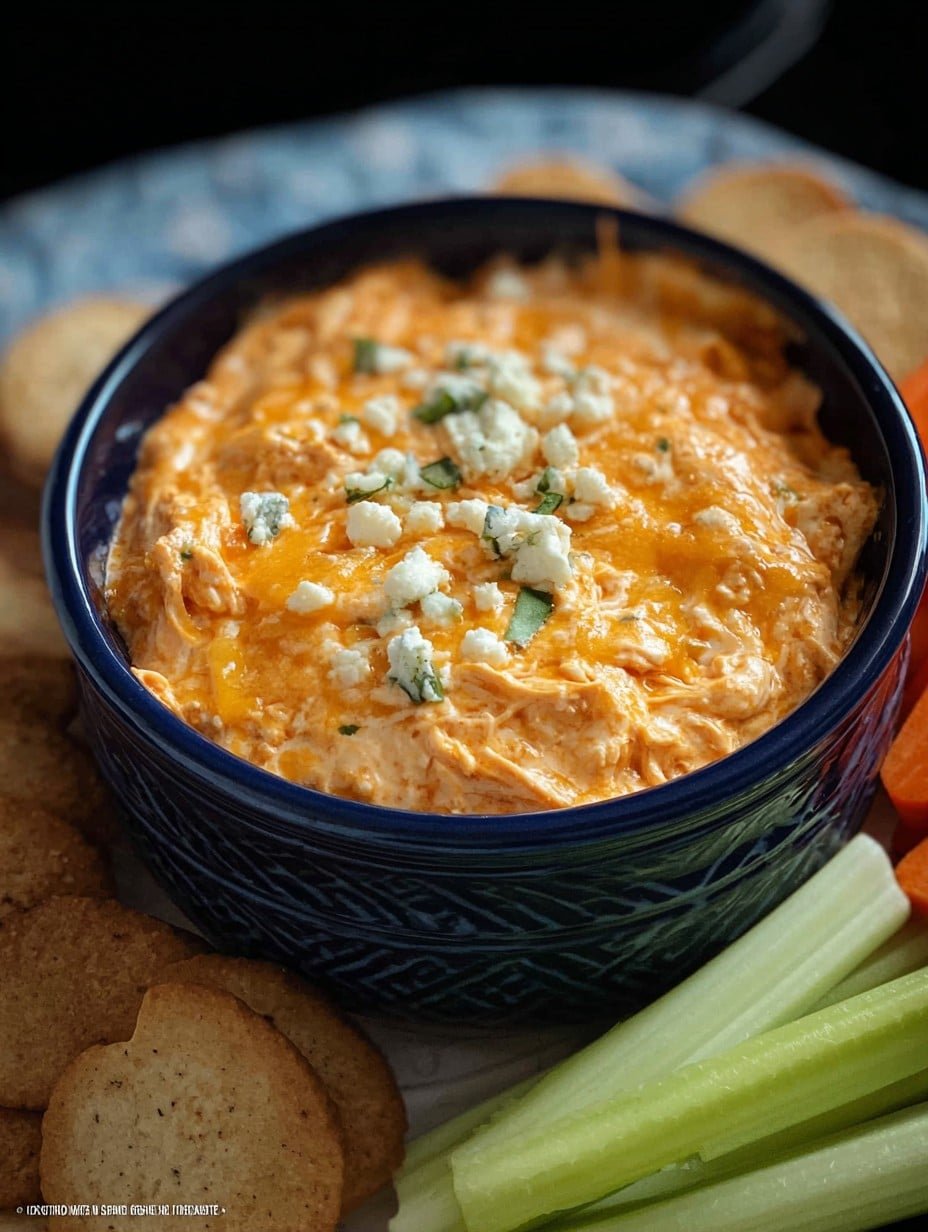 Crock Pot Buffalo Chicken Dip