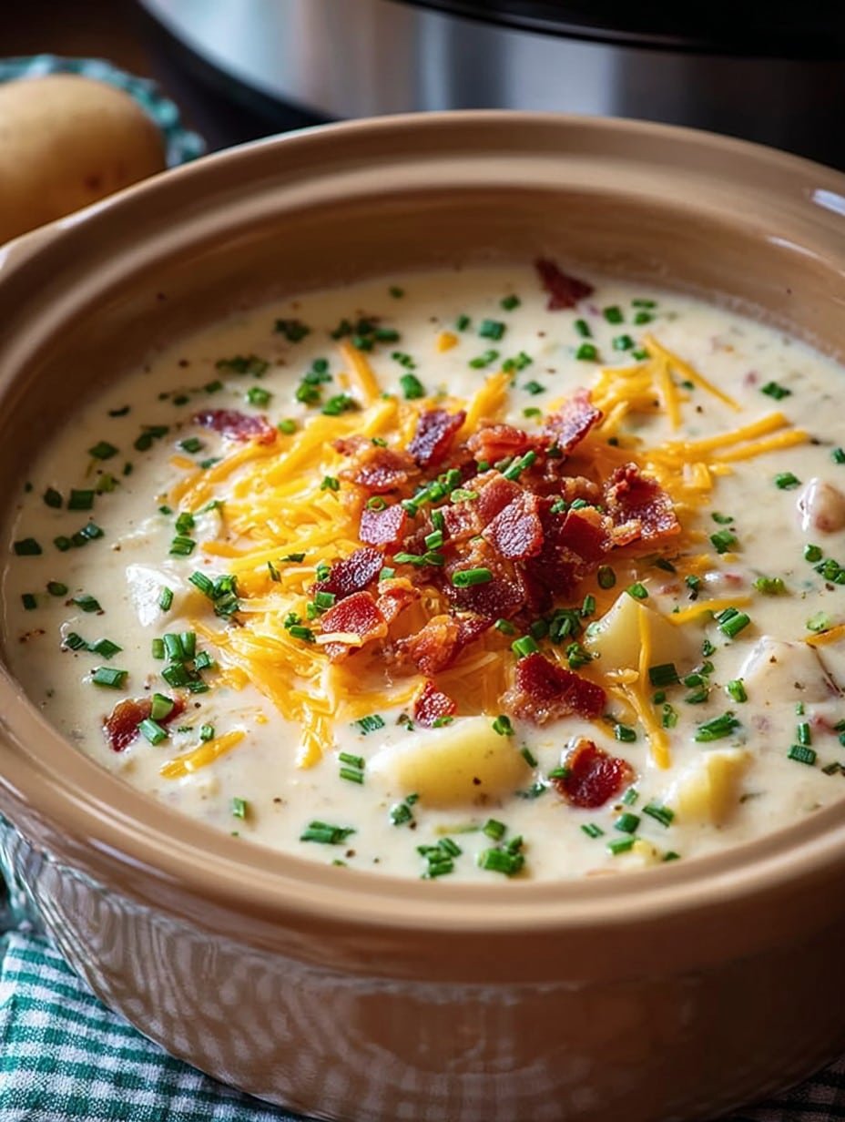 Crock Pot Crack Potato Soup Recipe That Hits the Spot 1 Crock Pot Crack Potato Soup Recipe