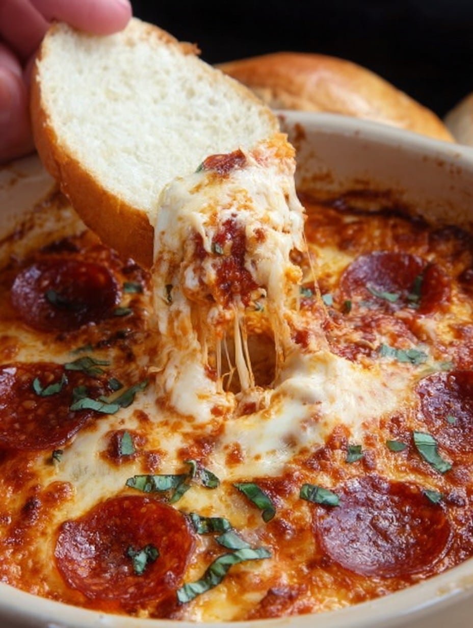 Crock Pot Pizza Dip
