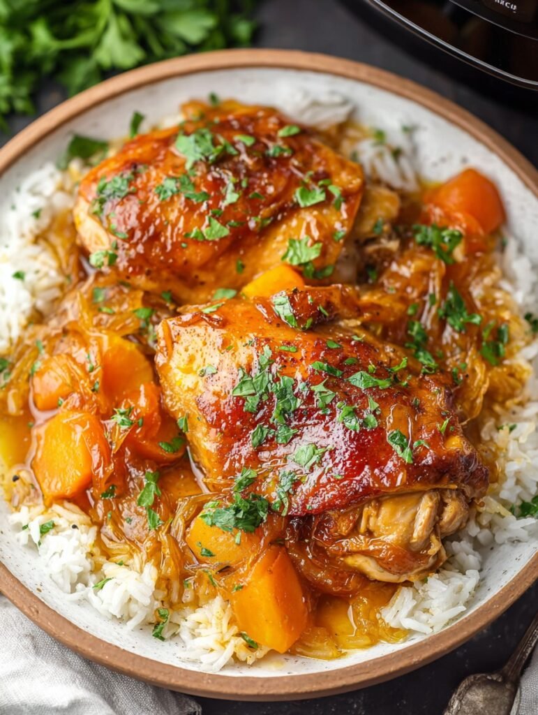 Crockpot Apricot Chicken: Easy Dinner With Sweet Twist