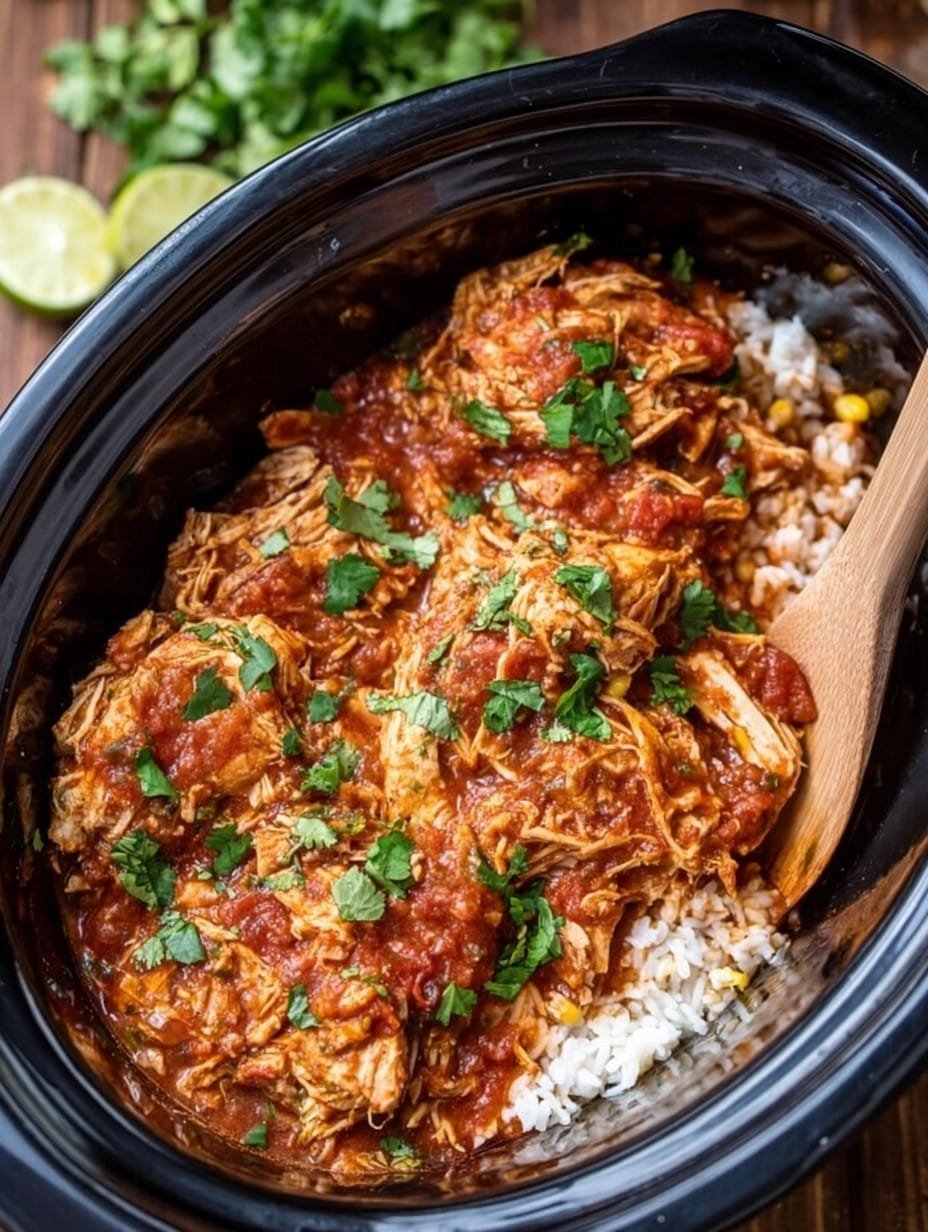 Crockpot Salsa Chicken Recipe