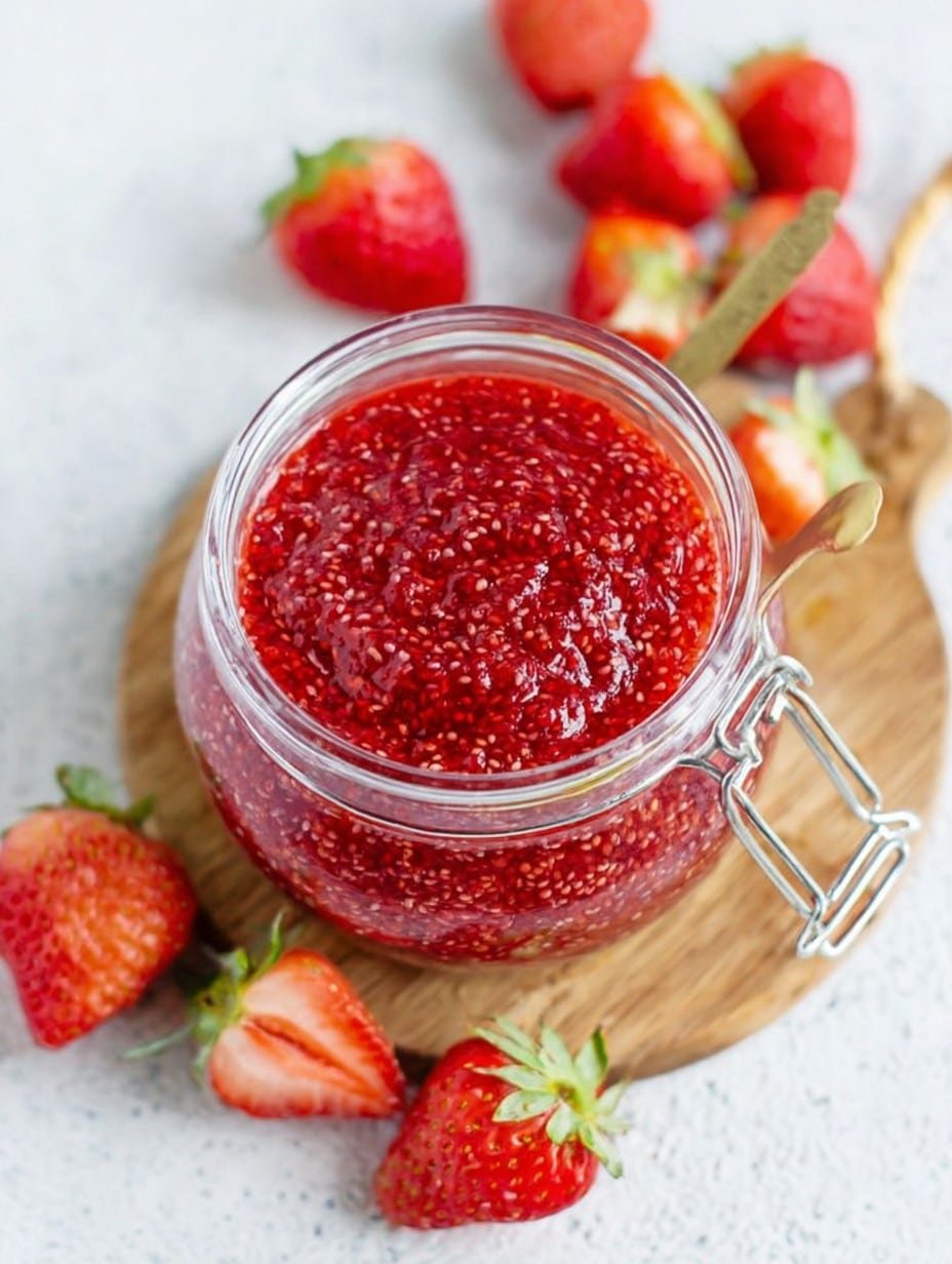 Easy Strawberry Chia Jam