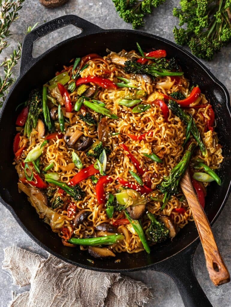 Easy Teriyaki Ramen Stir Fry Recipe You’ll Actually Crave