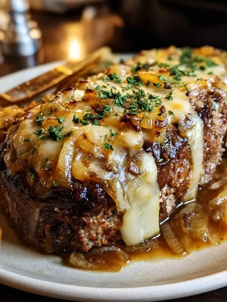 French Onion Meatloaf: Cozy, Savory Dinner Magic