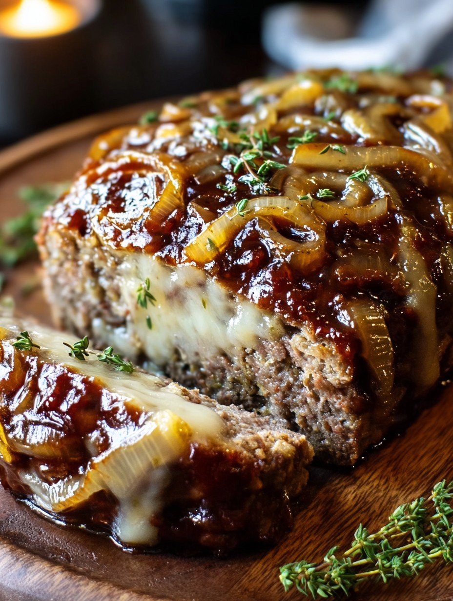 French Onion Meatloaf