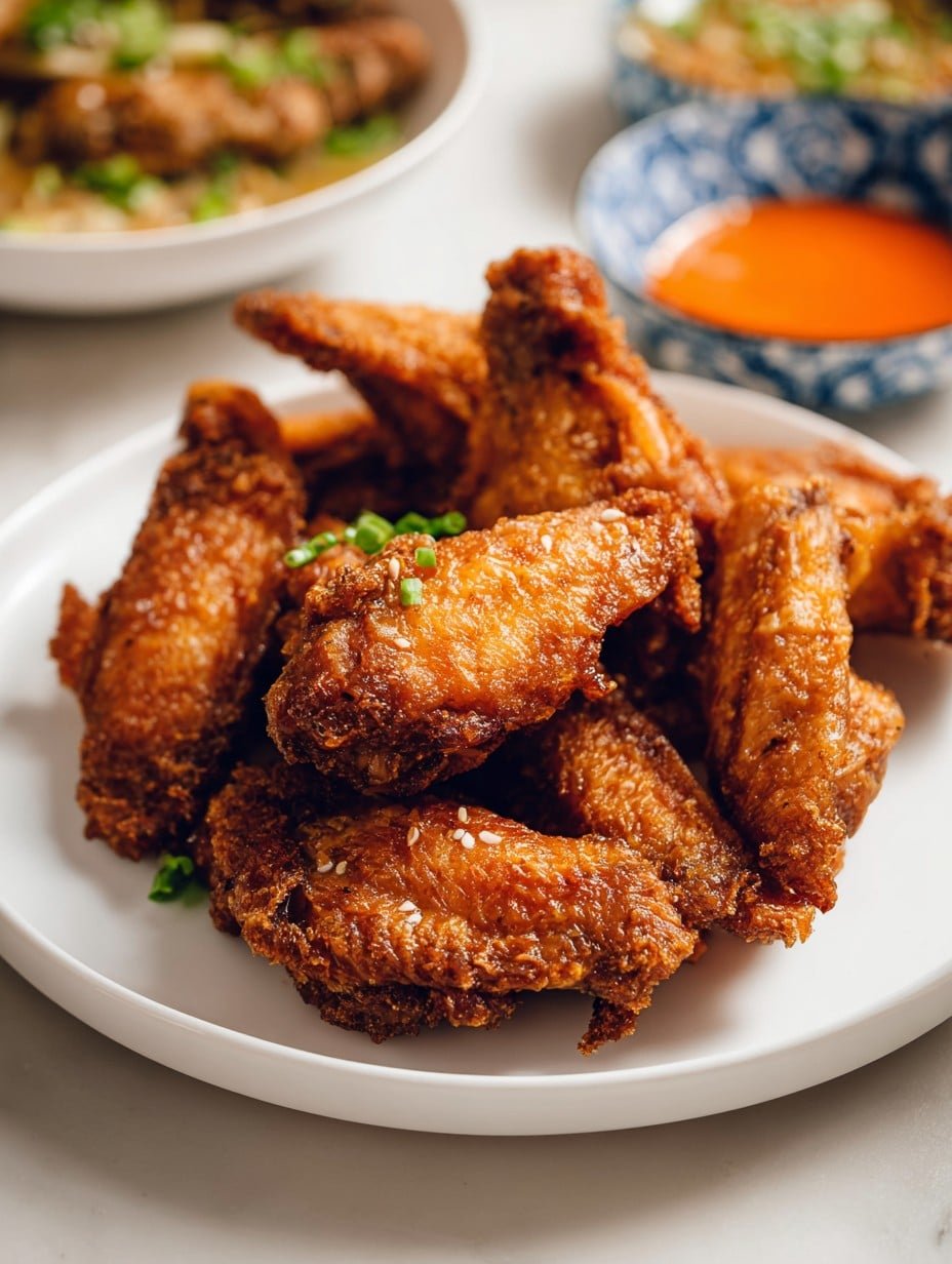 Fried Chicken Wings (Chinese Style!)
