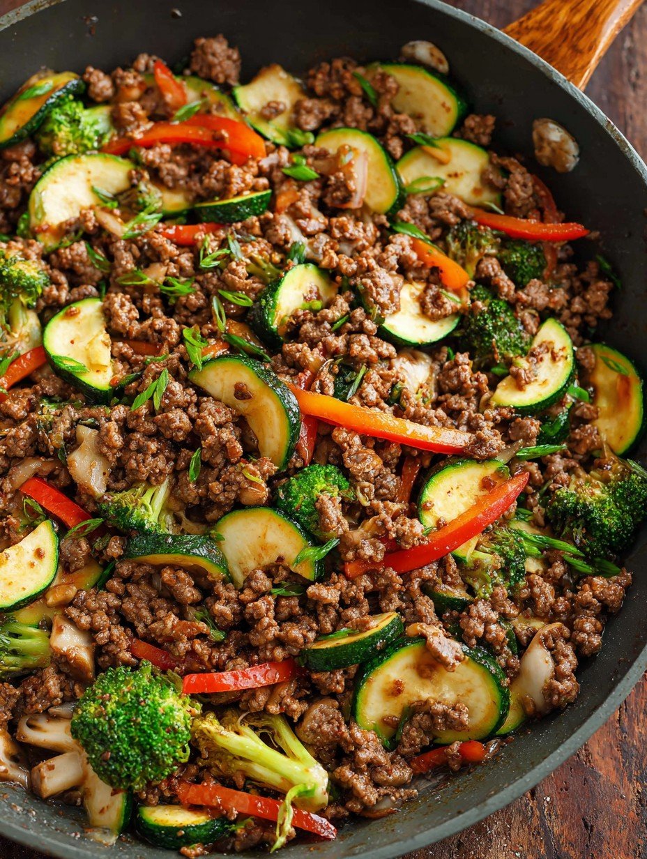 Ground Beef Stir Fry