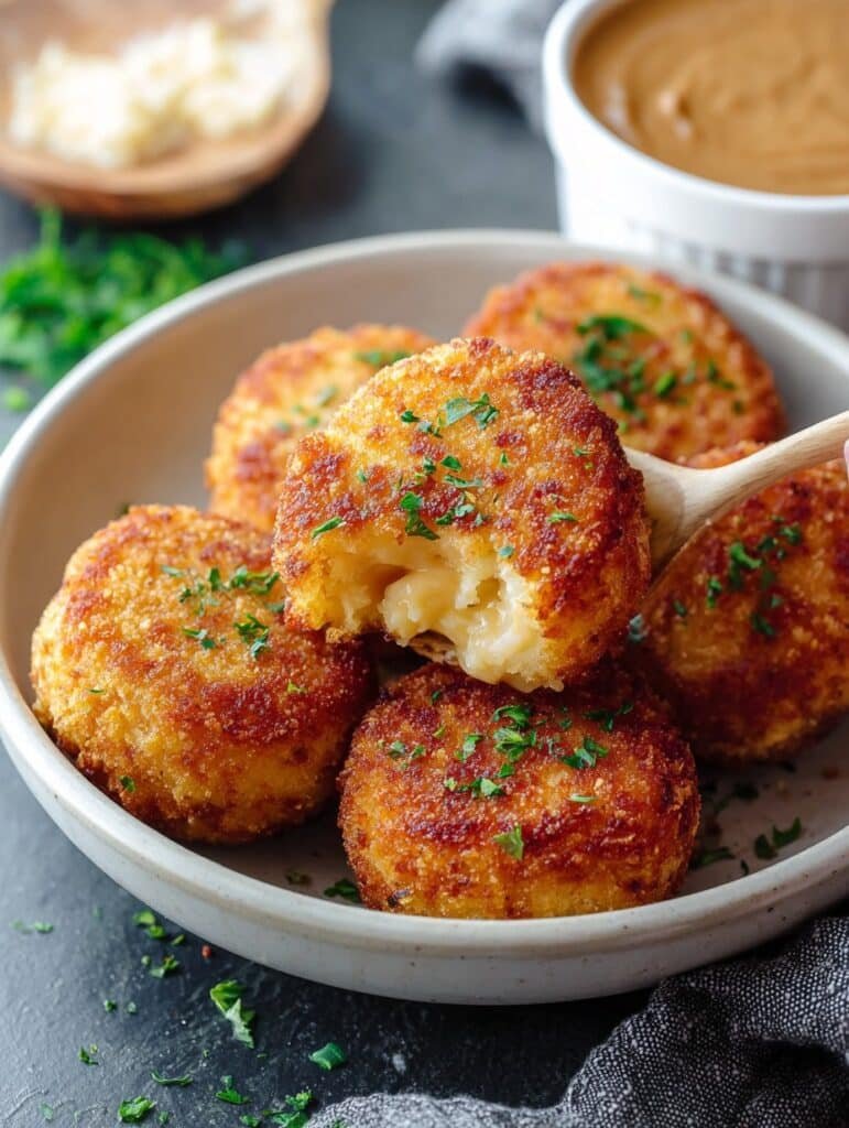 Ham and Cheese Potato Croquettes Recipe: Crispy & Cheesy Snack