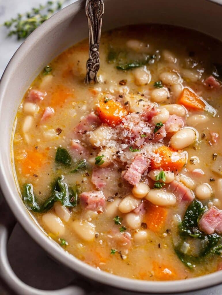 Hearty Ham and Bean Soup Recipe for Chilly Evenings