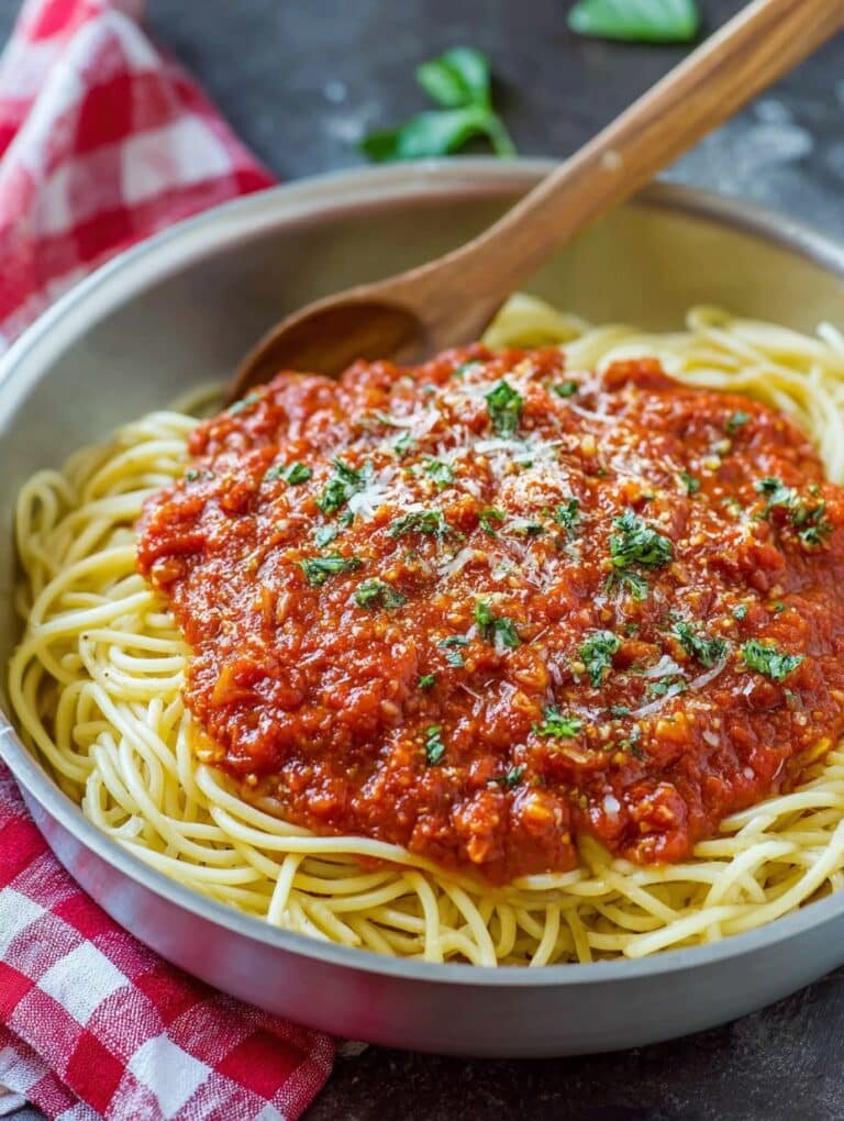 Homemade Spaghetti Sauce Recipe: My Real-Deal Family Go-To