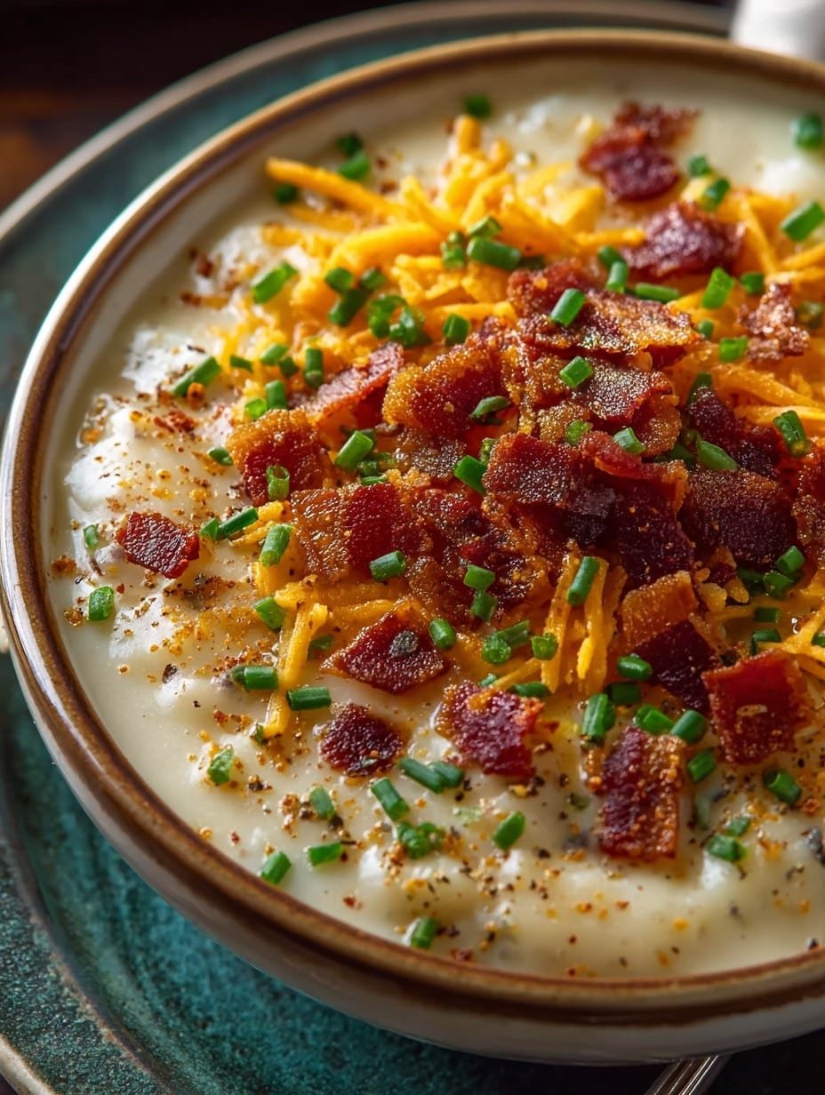 Loaded Potato Soup Recipe: Cozy Comfort in Every Bowl 1 Loaded Potato Soup