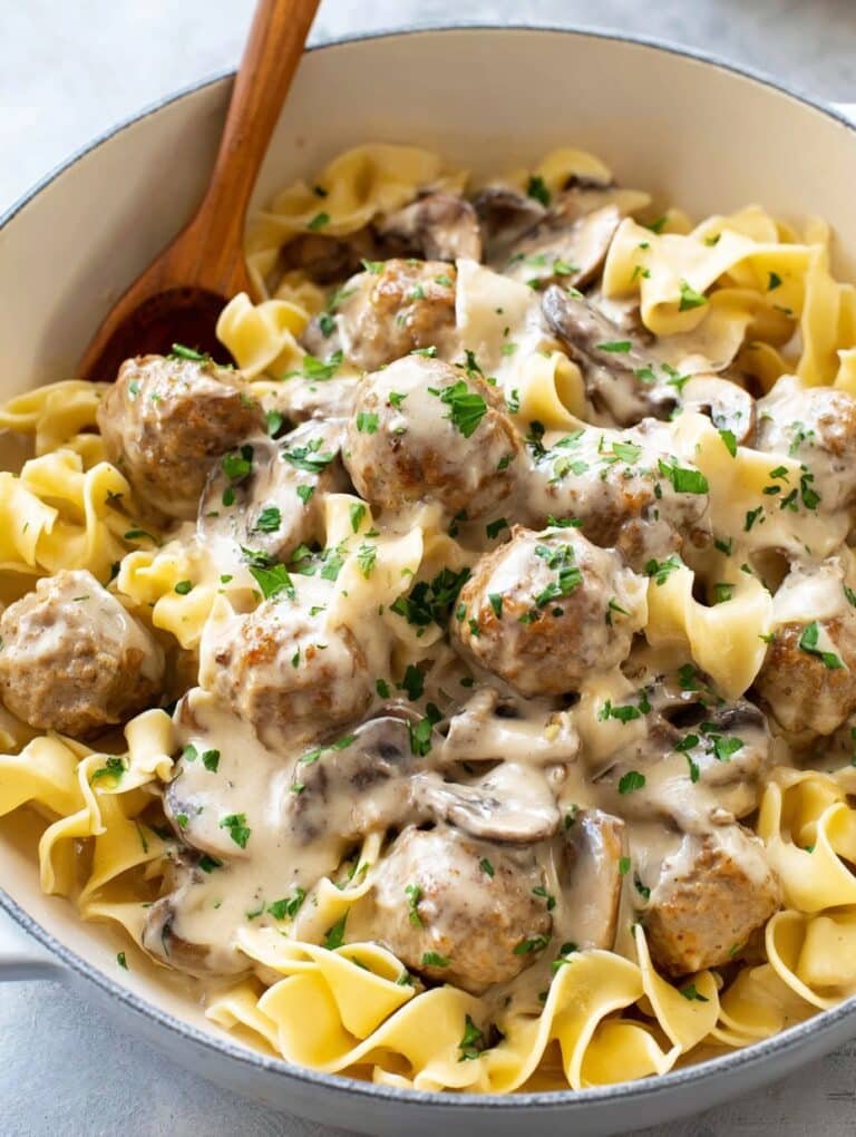 Meatball Stroganoff Recipe: The Cozy Dinner I Make on Repeat