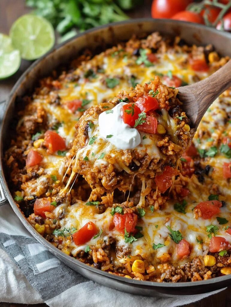 Mexican Beef and Rice Skillet: Easy Comfort in a Pan
