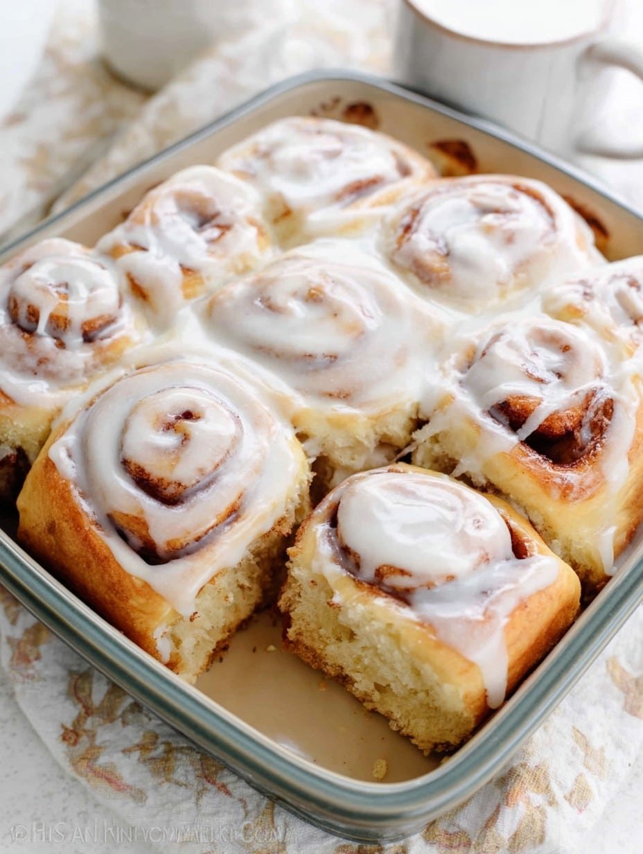 Overnight Cinnamon Rolls Recipe