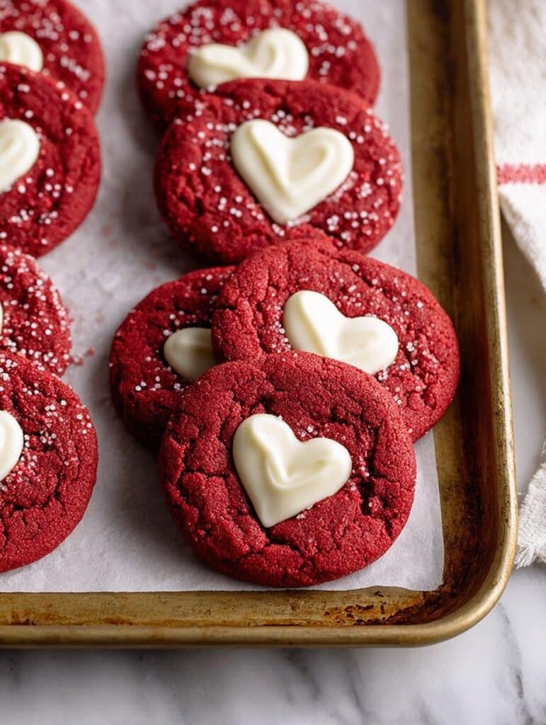 Red Velvet Sugar Cookies Valentine’s Day Dessert Guide