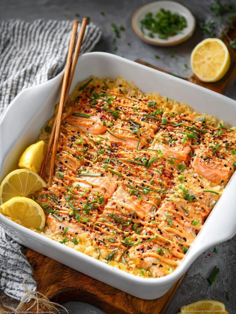 Salmon Sushi Bake: My Go-To Cheat for Sushi Night Bliss