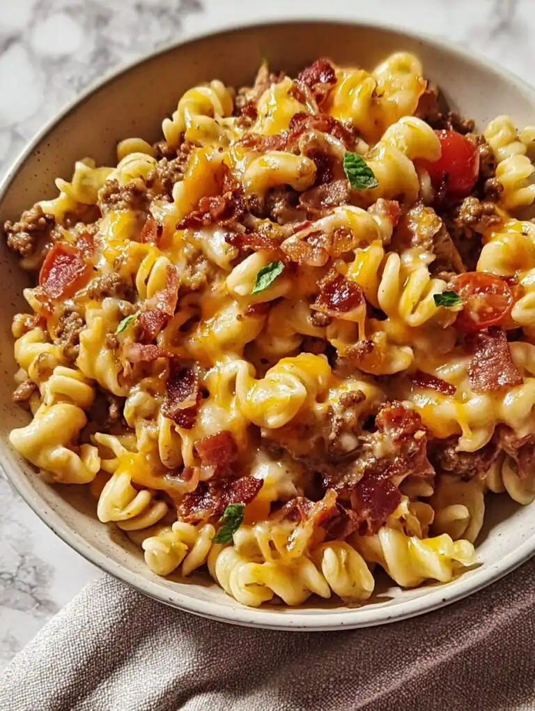 Bacon Cheeseburger Pasta: A Comfort Food Dinner Winner