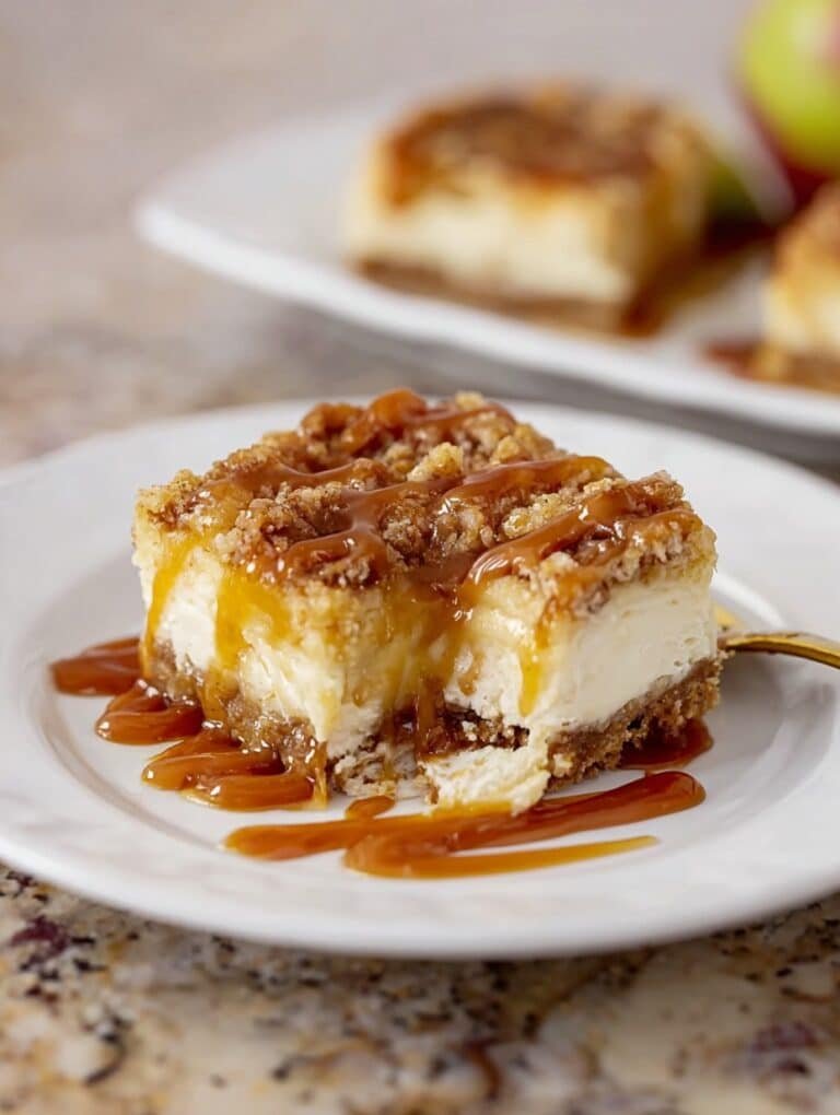 Caramel Apple Cheesecake Bars: My Not So Fancy Family Recipe
