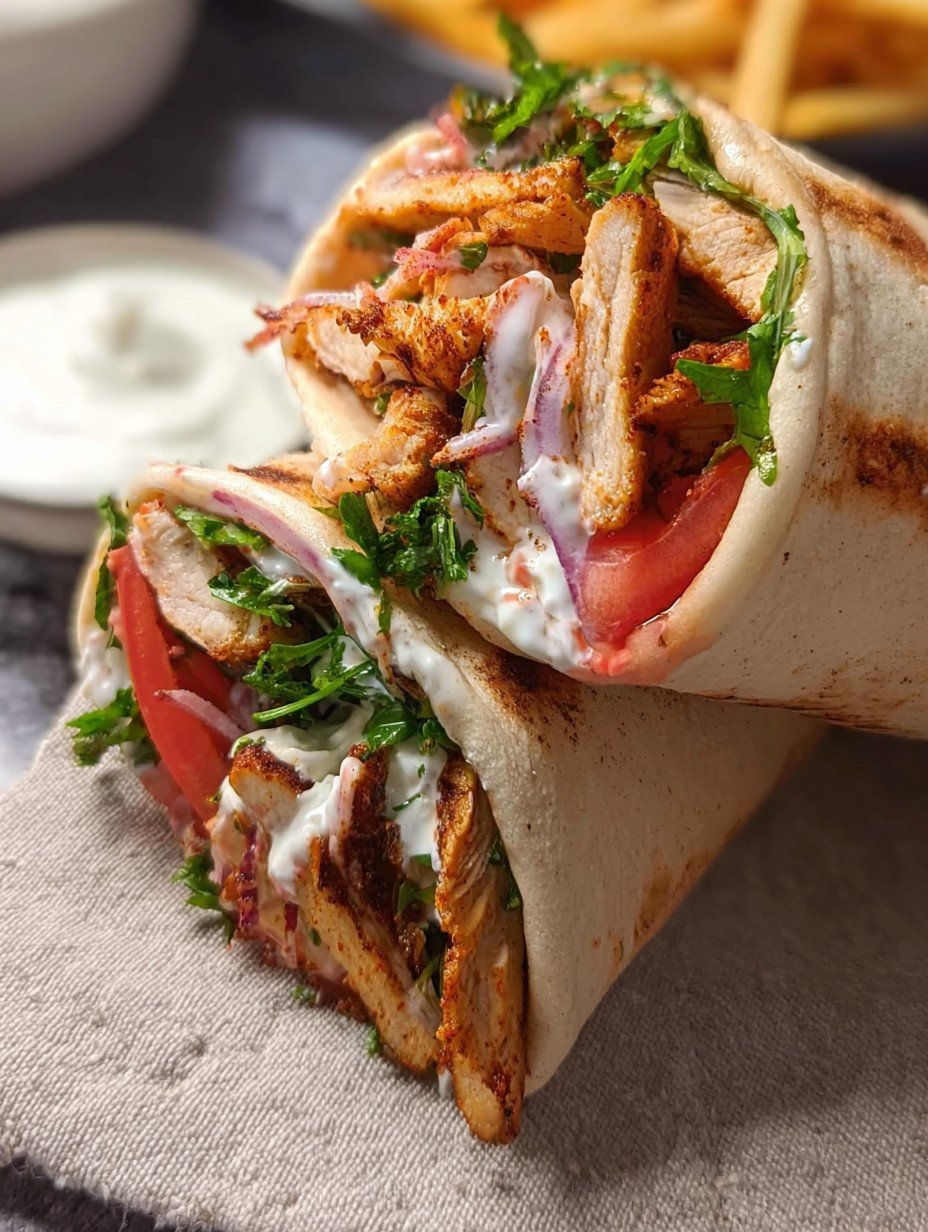 Chicken Shawarma Wrap