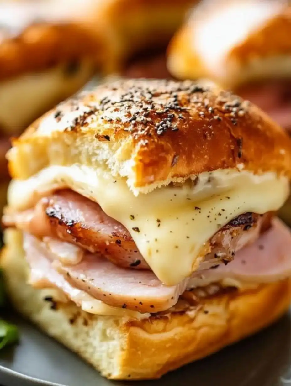 Classic Ham and Cheese Sliders with a Bold Twist for Parties