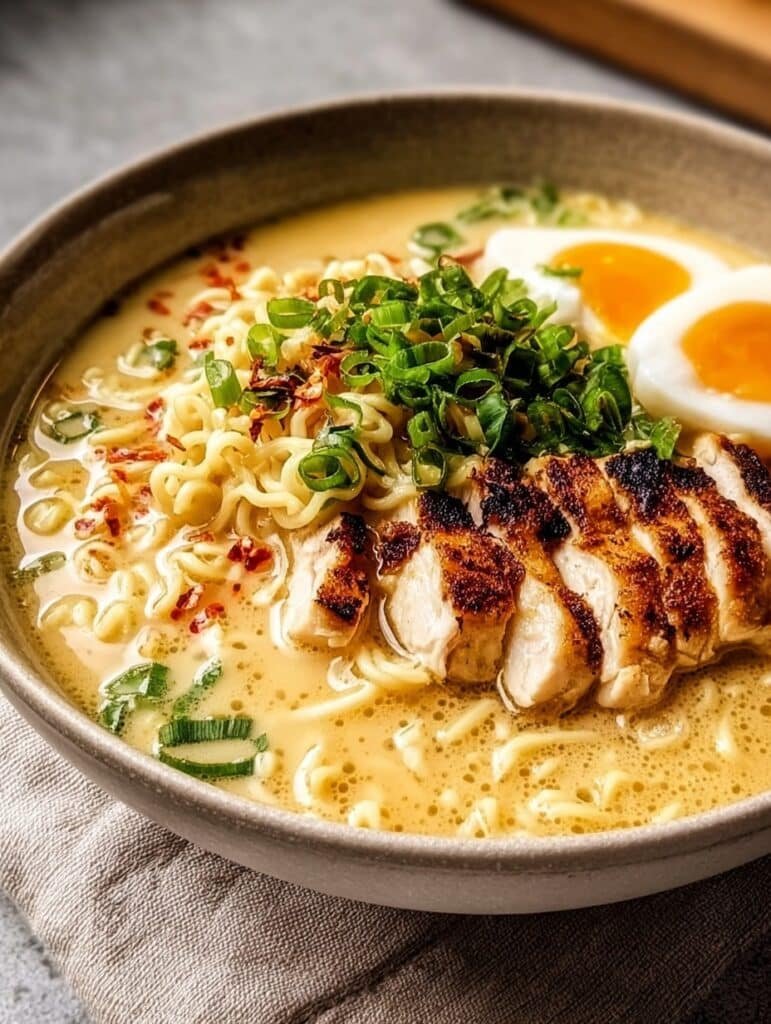 Creamy Garlic Chicken Ramen: A Cozy Homemade Dinner Guide
