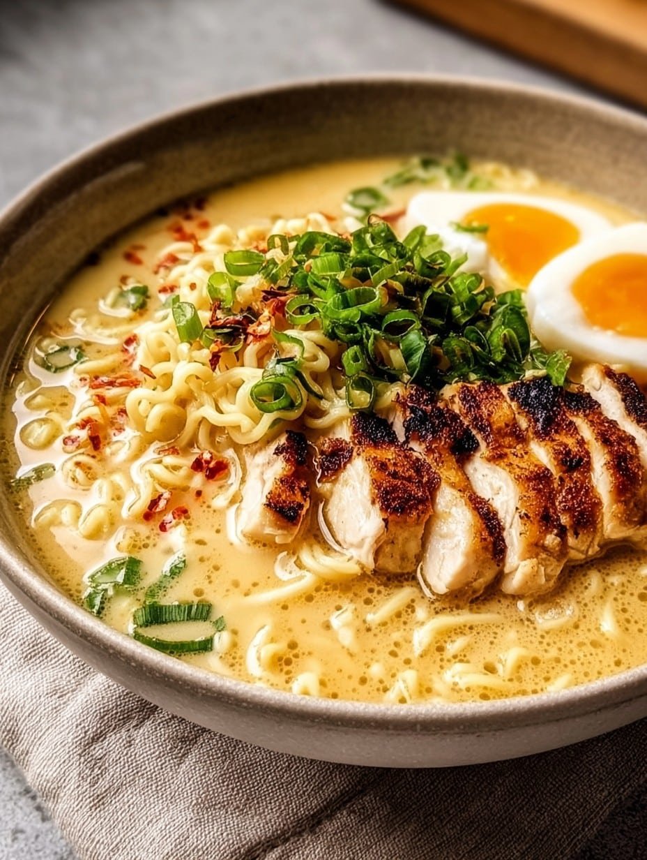 Creamy Garlic Chicken Ramen: A Cozy Homemade Dinner Guide