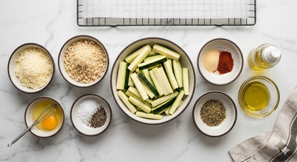 Crispy Baked Keto Zucchini Fries