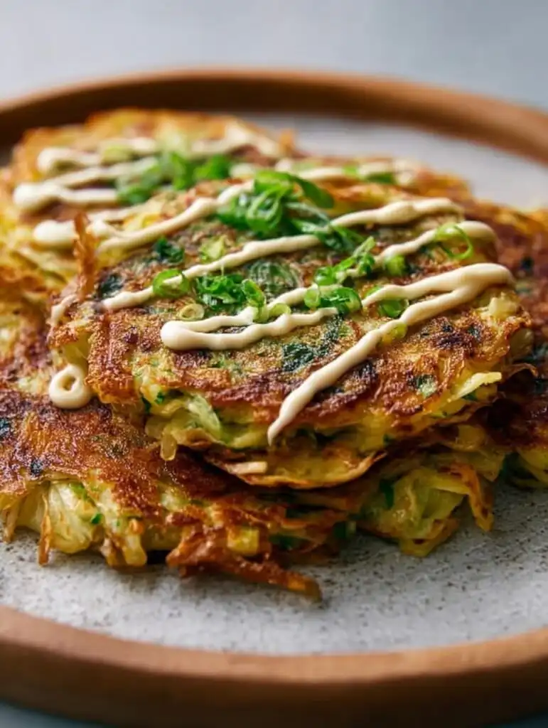 Crispy Cabbage Pancakes
